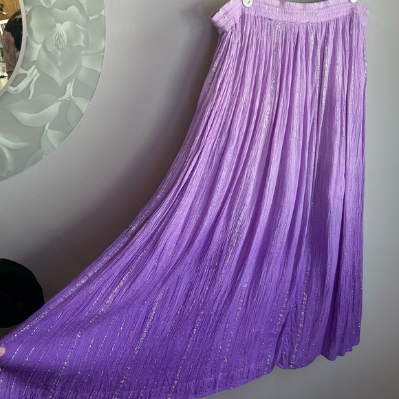 Temptations Purple Maxi Skirt - Picture 6 of 8